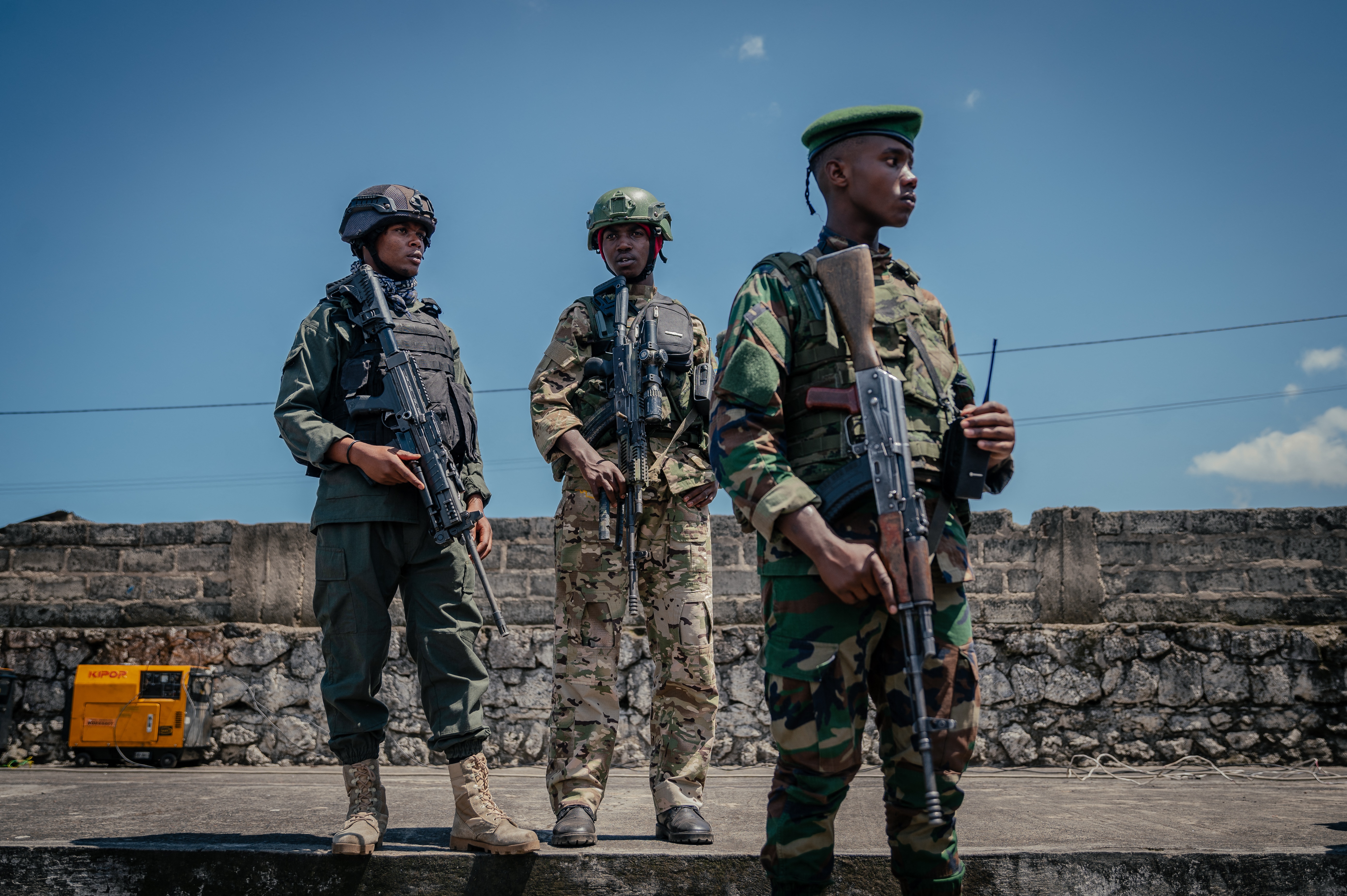 Rwandan backed M23 rebel soldiers in Goma, Eastern DRC, May 2025.
